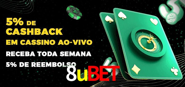 Promoções do cassino ao Vivo 8ubet